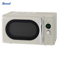 OEM 20L 700W Retro Mini Small Portable Red Counter Top Microwave Oven Price